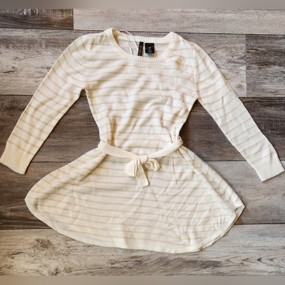 Miss Understood Girls Stripe Sweater Dress - Picture 1 of 5